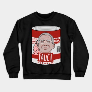 Dr. Fauci Can - 20% More Brain Crewneck Sweatshirt